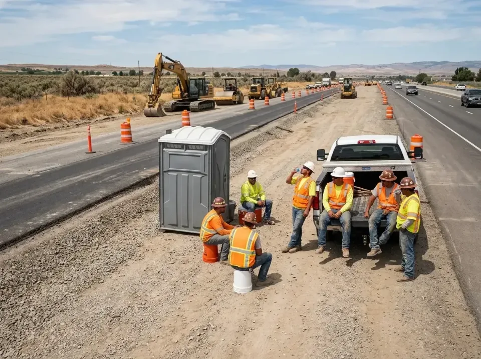 highway-road-construction-crew-007 — frequently asked questions, Porta Potty and Restroom Rentals in Tobaccoville, NC